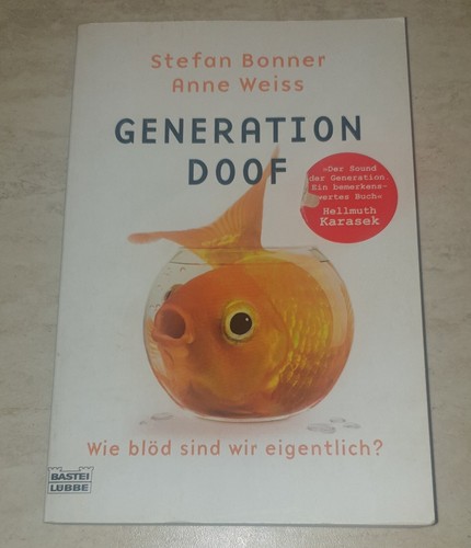 Stefan bonner generation doof - bonner,